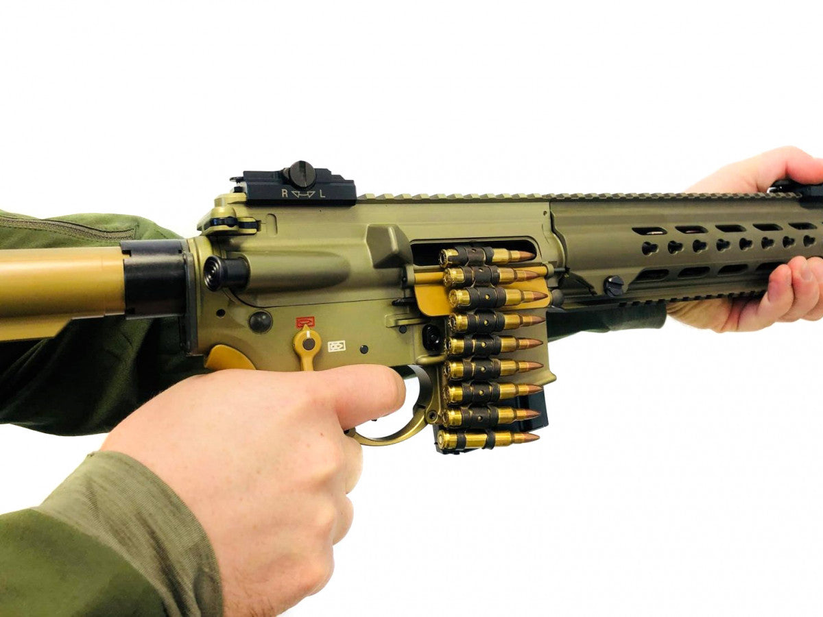 HK MR223 A3 16,5", kal. .223Rem., Slim-Line HKey Handguard GREEN-BROWN