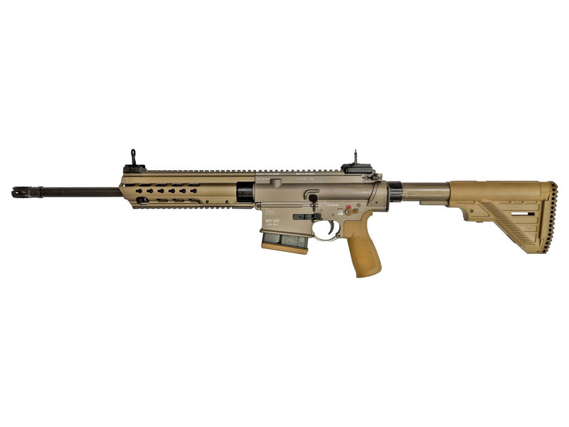 HK MR308 A3 16,5", Kal. .308 Winchester, Slim-Line HKey Handschutz GRÜN-BRAUN