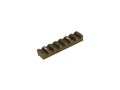 HKey lišta Picatinny pre MR223/MR308, 74 mm, GREEN-BROWN