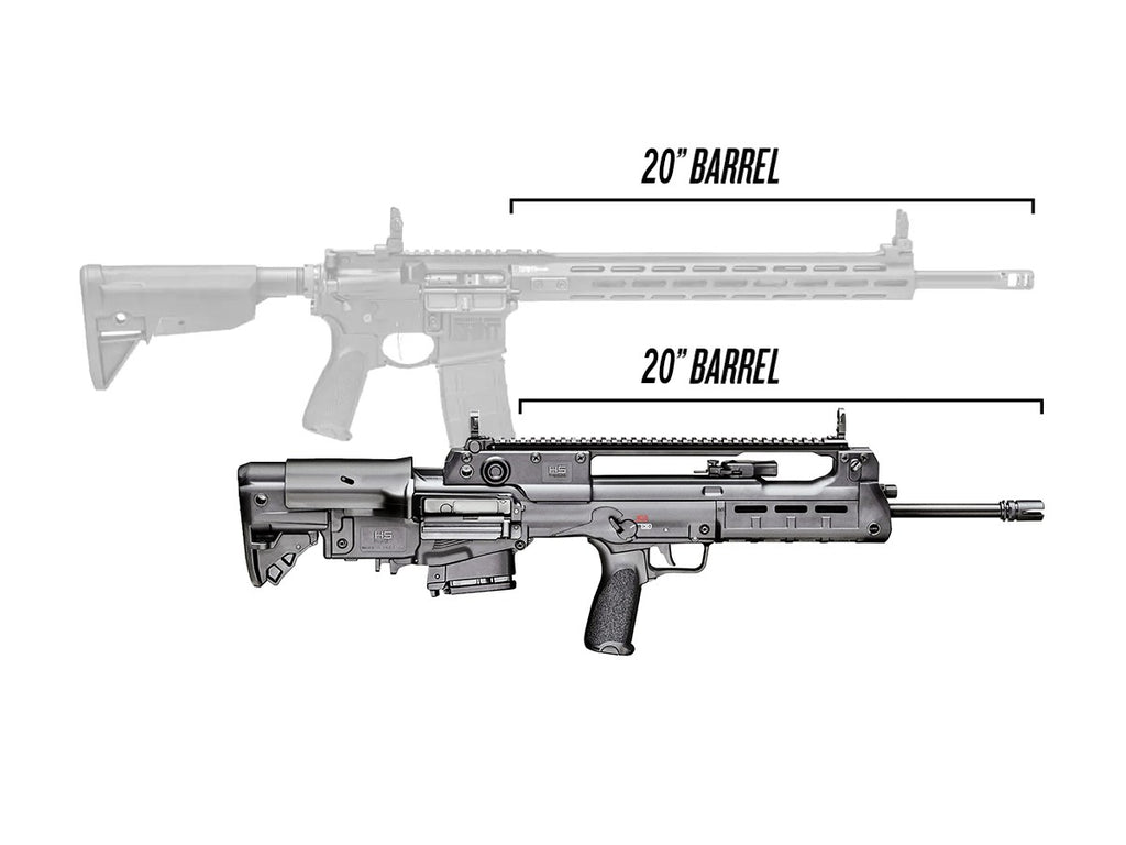 Guľovnica HS VHS-2s 20", kal. 5.56 NATO/.223Rem.