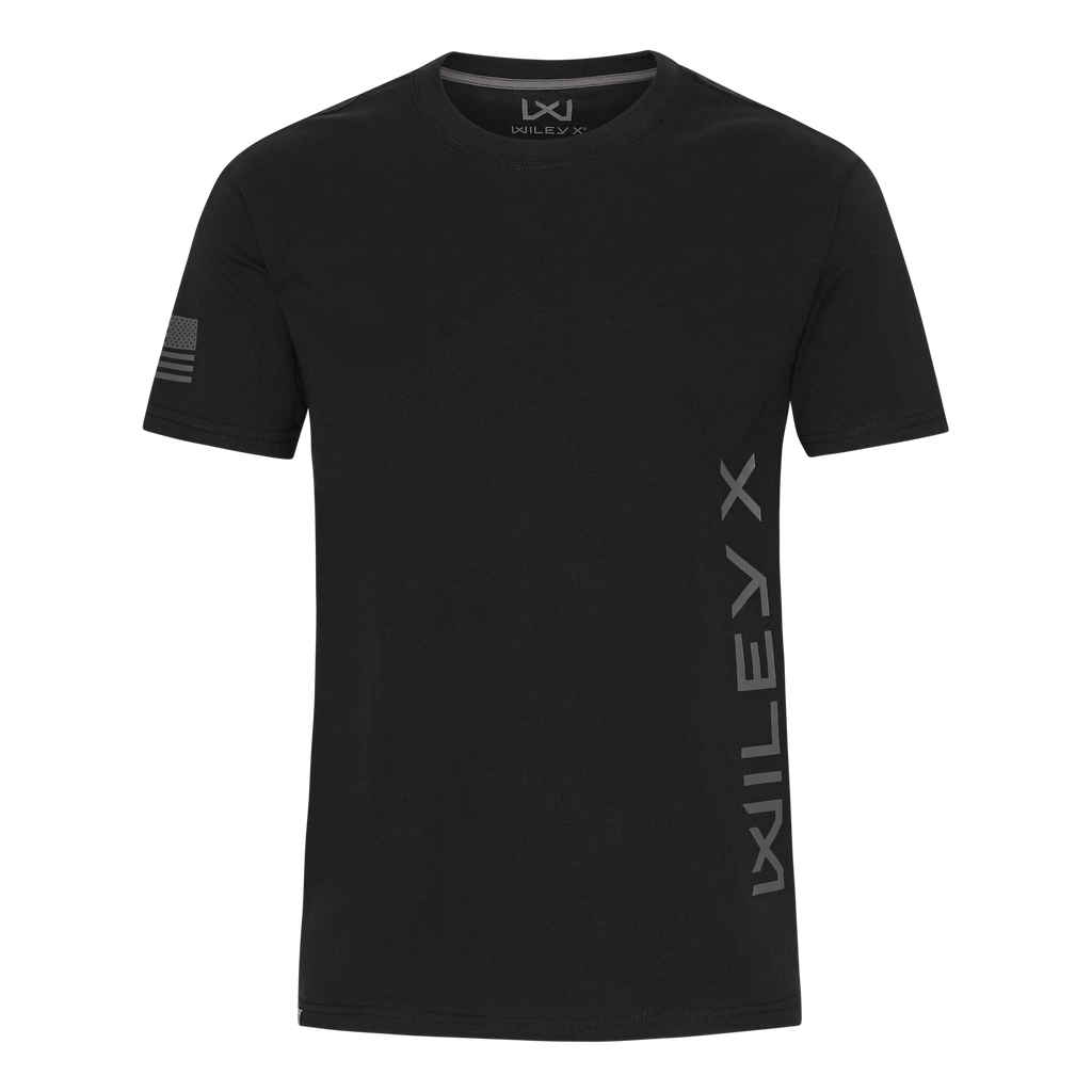 Wiley X WX CANYON T-Shirt Onyx Black w Grey Vertical Wiley X by Wiley X - T-Shirts