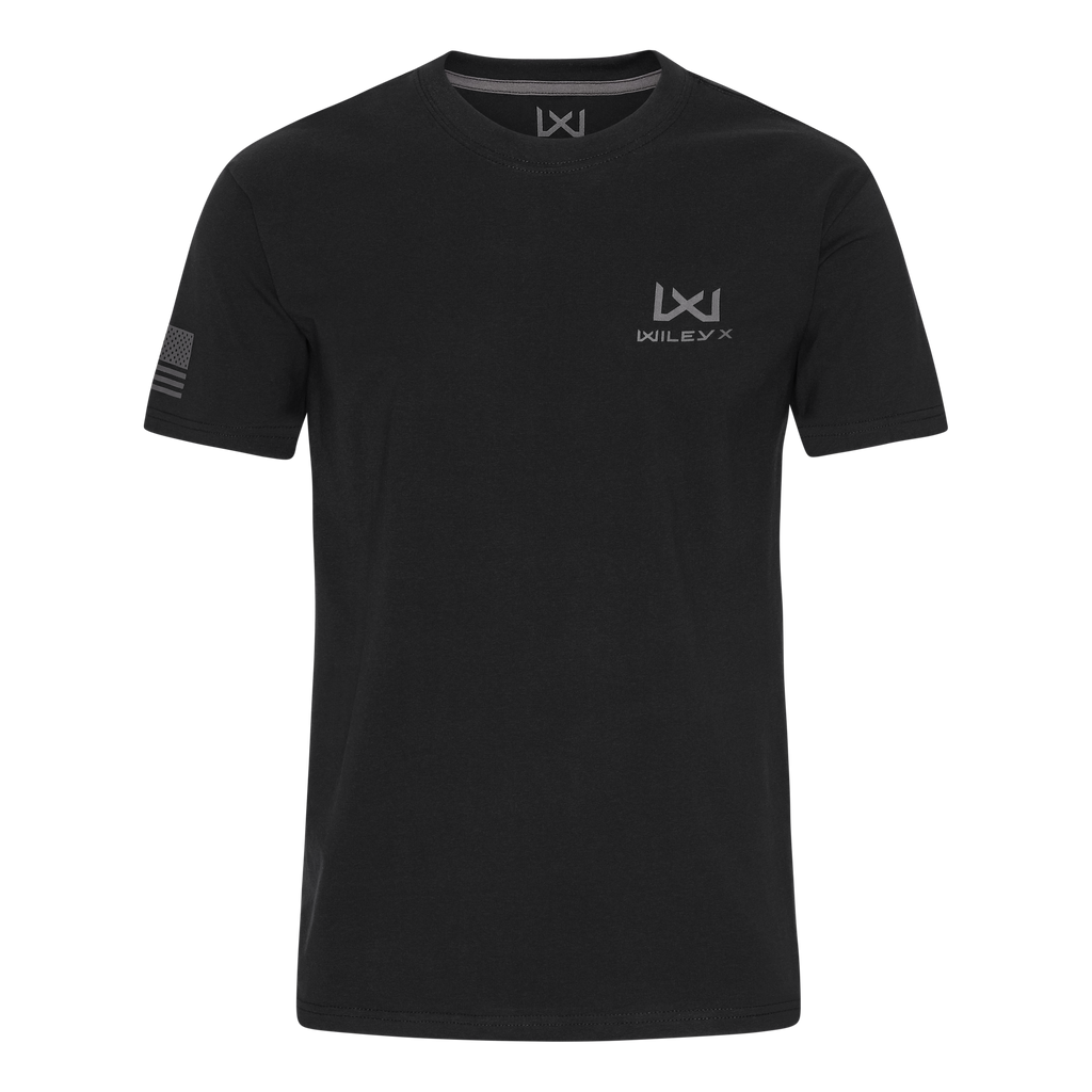 Wiley X WX CANYON T-Shirt Onyx Black w Grey Vertical Wiley X by Wiley X - T-Shirts
