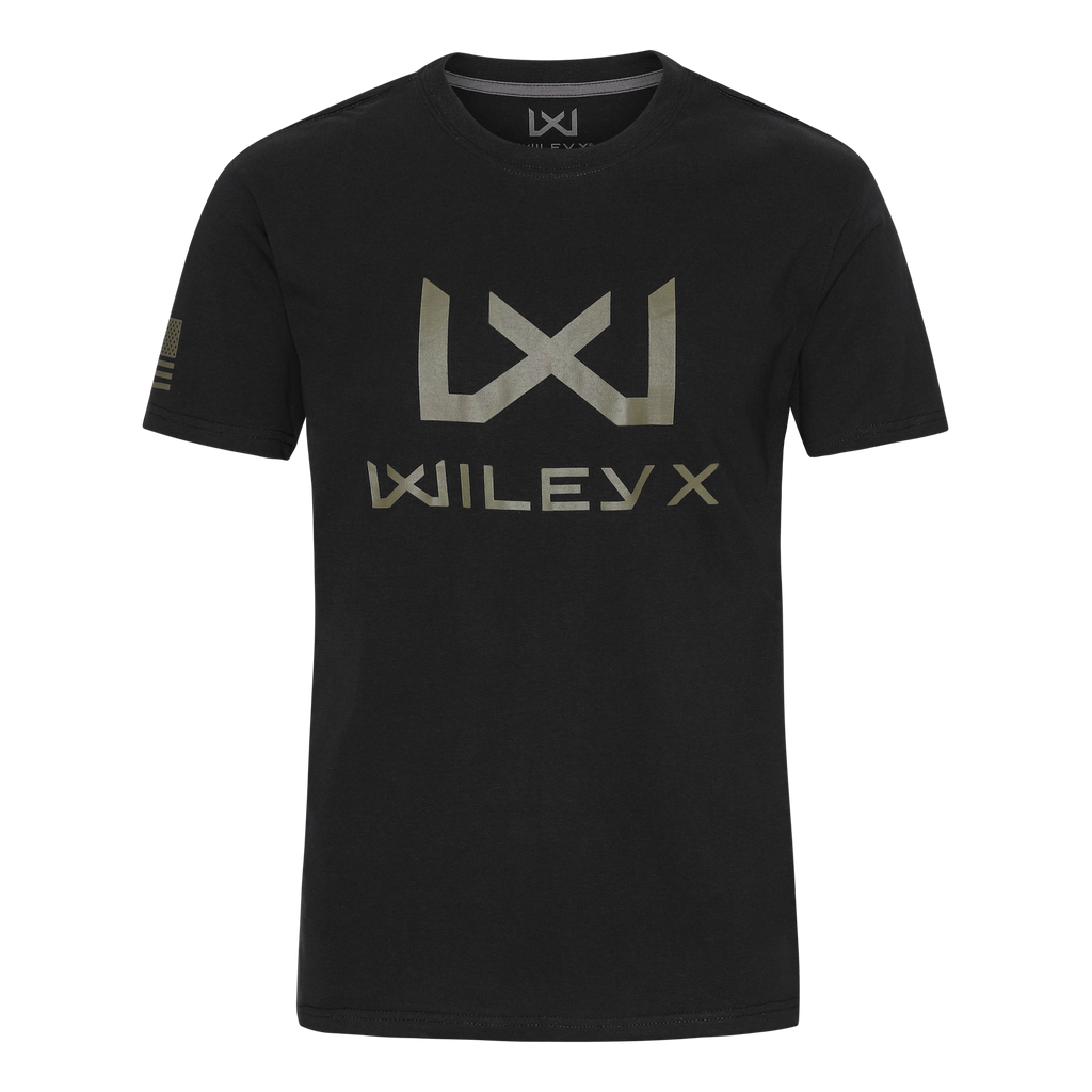 Wiley X WX CANYON T-Shirt Onyx Black w Grey Vertical Wiley X by Wiley X - T-Shirts