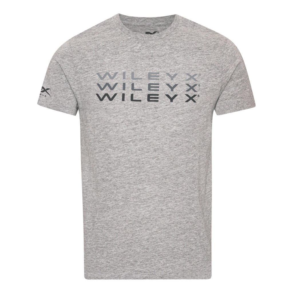 Wiley X WX Core T-shirt - Grey Melange w/ Wiley X Fade - S by Wiley X - T-Shirts