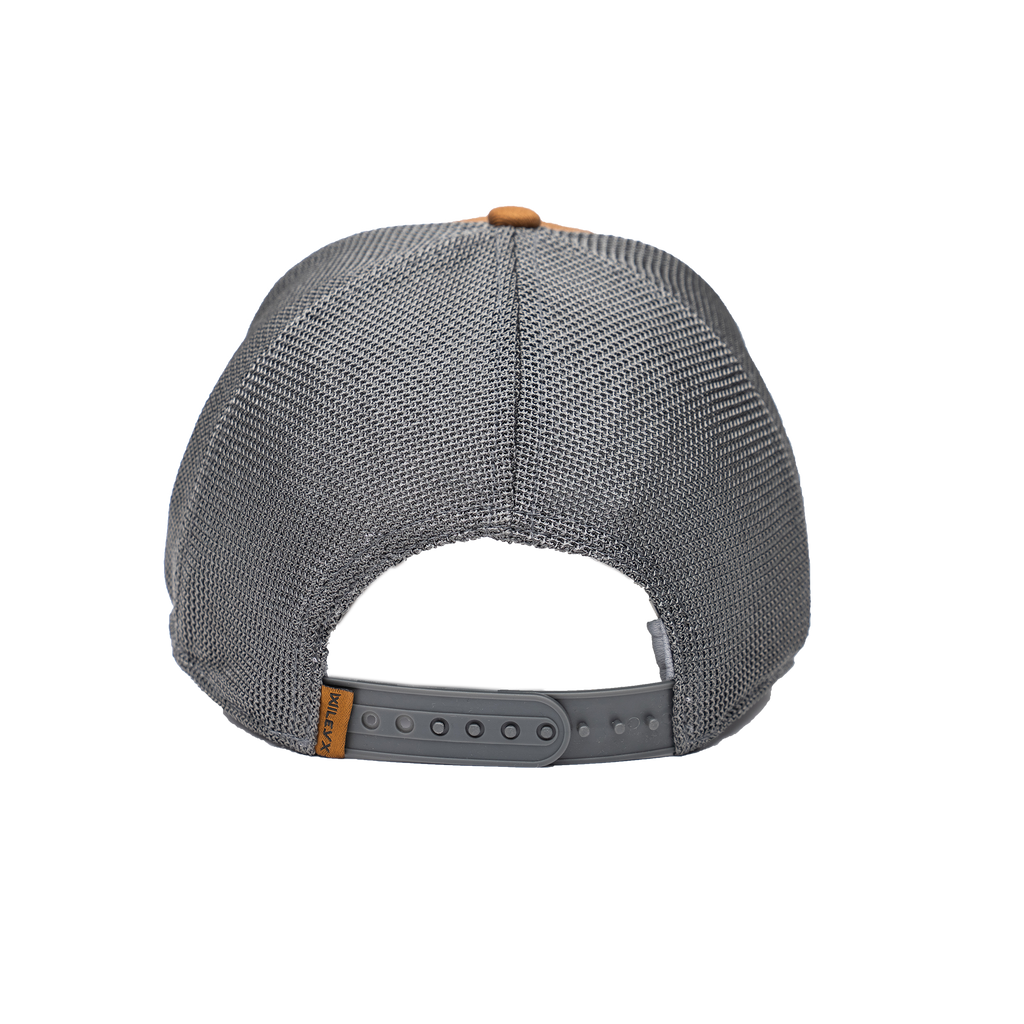 Wiley X Trucker Cap Tan/Grey w Grey WX/Wiley X by Wiley X - Apparel