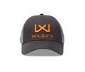 Wiley X Trucker Cap Dark Grey w Orange WX/Wiley X by Wiley X - Apparel