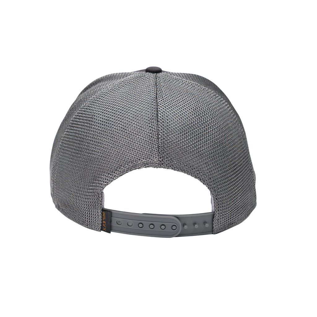 Wiley X Trucker Cap Dark Grey w Orange WX/Wiley X by Wiley X - Apparel