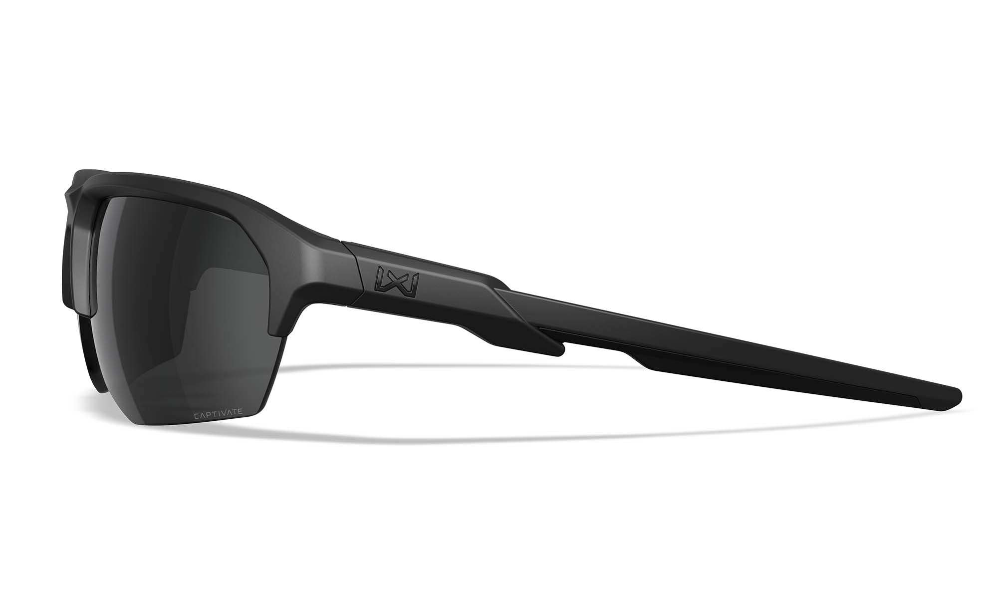 Wiley X WX JAKL — Captivate Grey, Black Ops - Matte Black