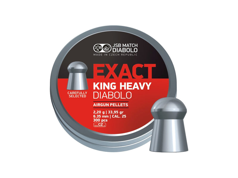 JSB Exact King Heavy 6,35mm 300ks