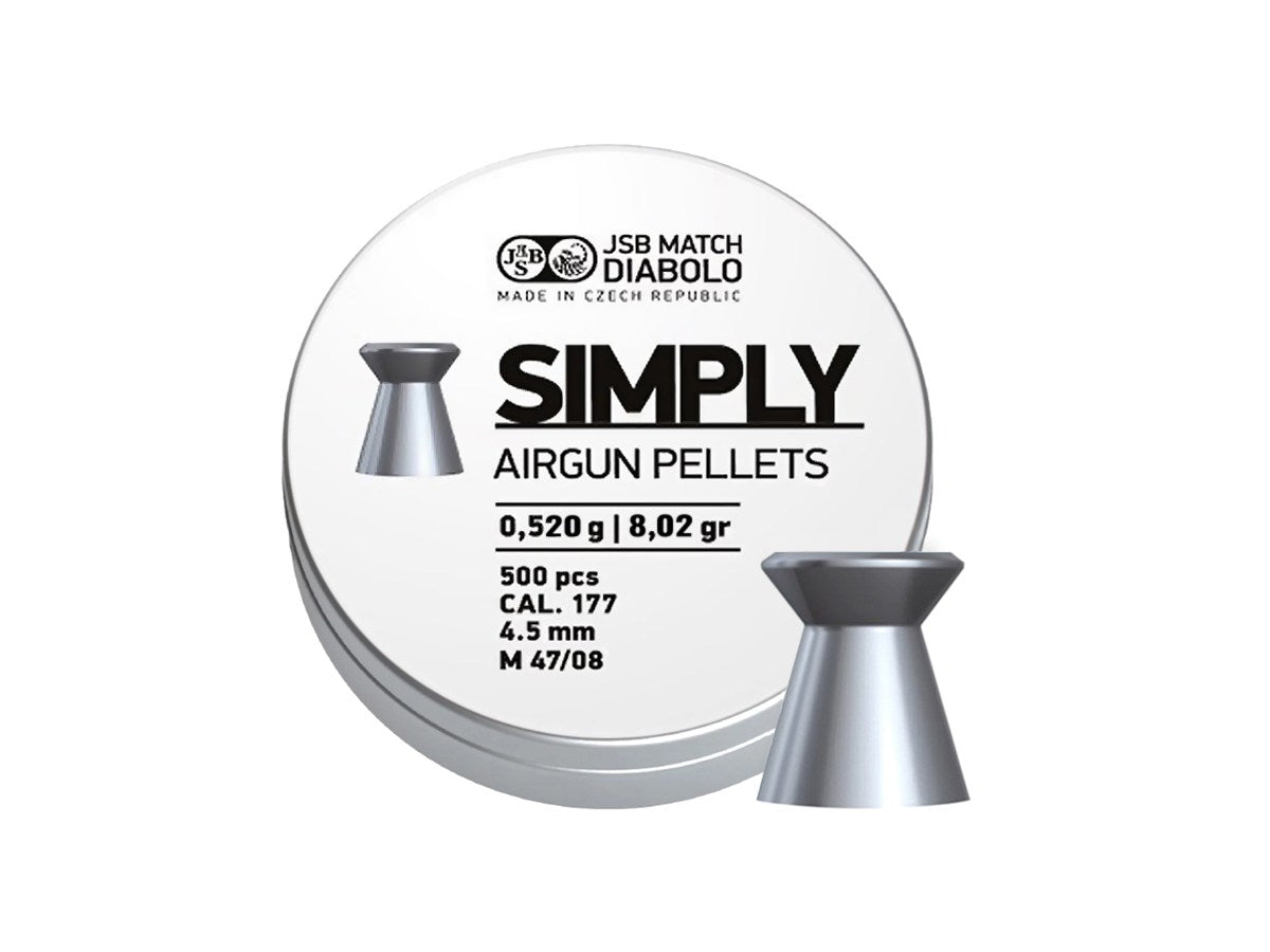 JSB Simply 4,5mm 500ks (0,520g)