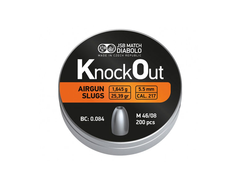 JSB Slug KnockOut .217 5,5mm 200ks
