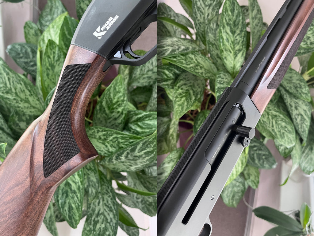 Khan Arms Matrix Wood Matte Black, kal. 12/76, hl. 76cm