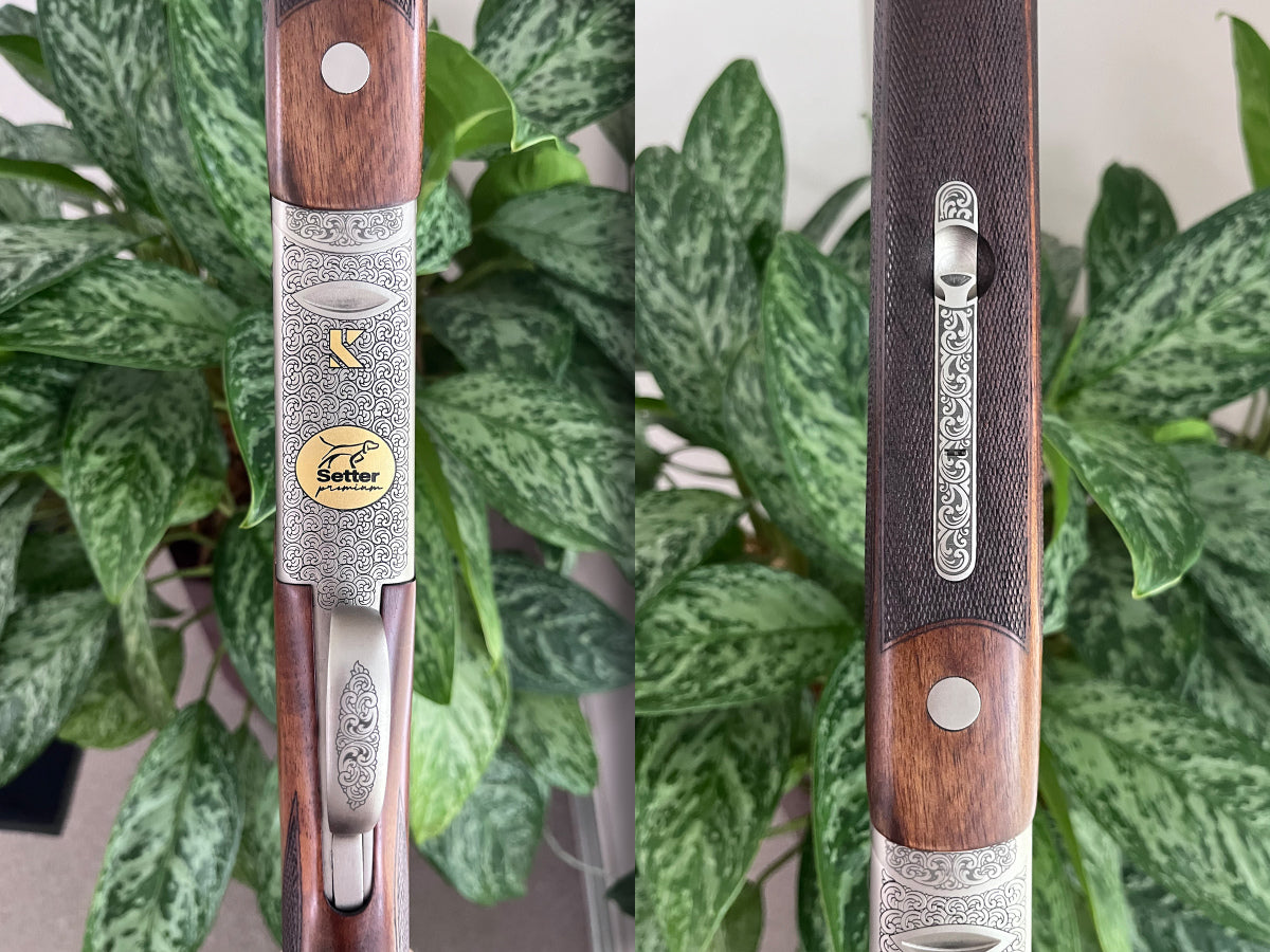 Khan Arms Setter Premium Gold-T, kal. 12/76, hl. 71cm