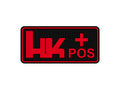 Logo HK positive na suchý zips
