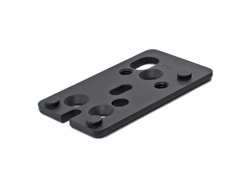 Montageplatte Nr. 2 (Deltapoint, Shield Sights, Vortex Defender und andere) für XD, XD-M