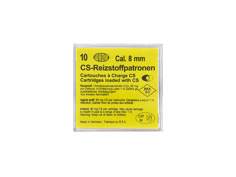 Cartridges plyn. Wadie 8mm P.A. CS, 10 pcs