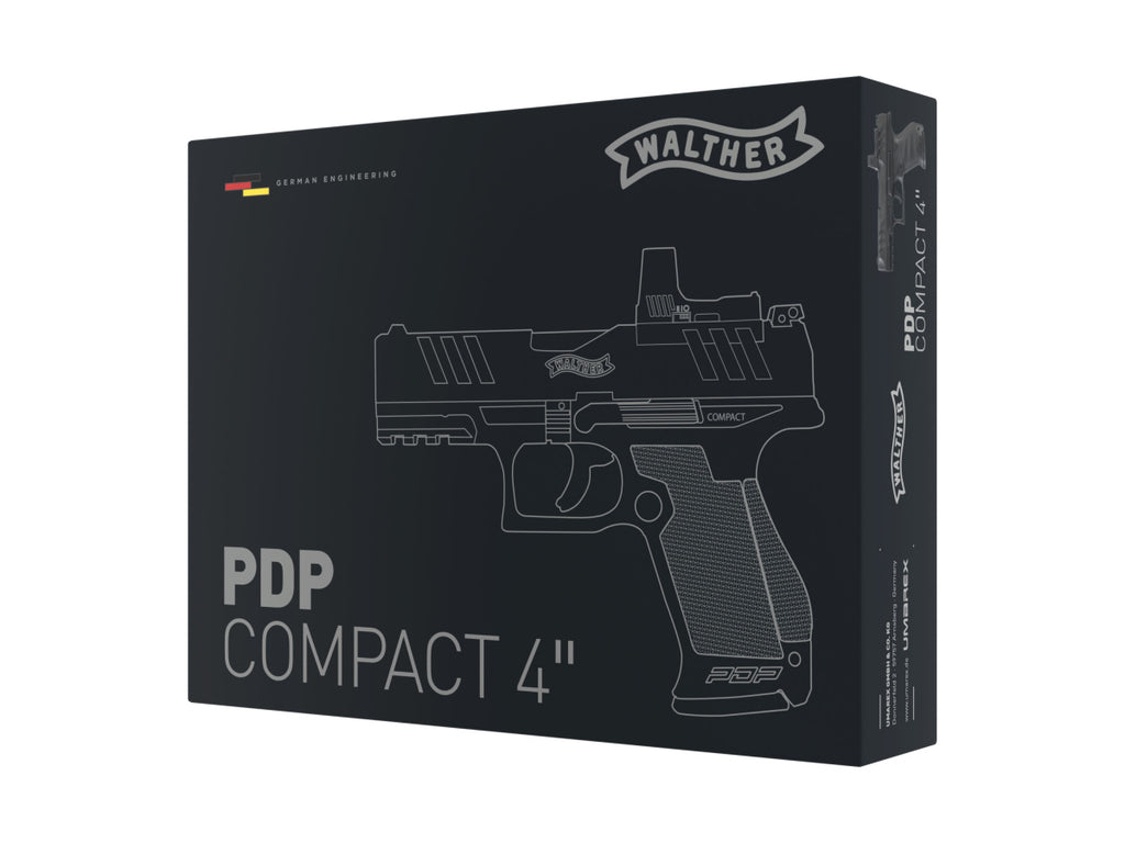 Pištoľ CO2 Walther PDP Compact 4" Set, kal. 4,5mm BB