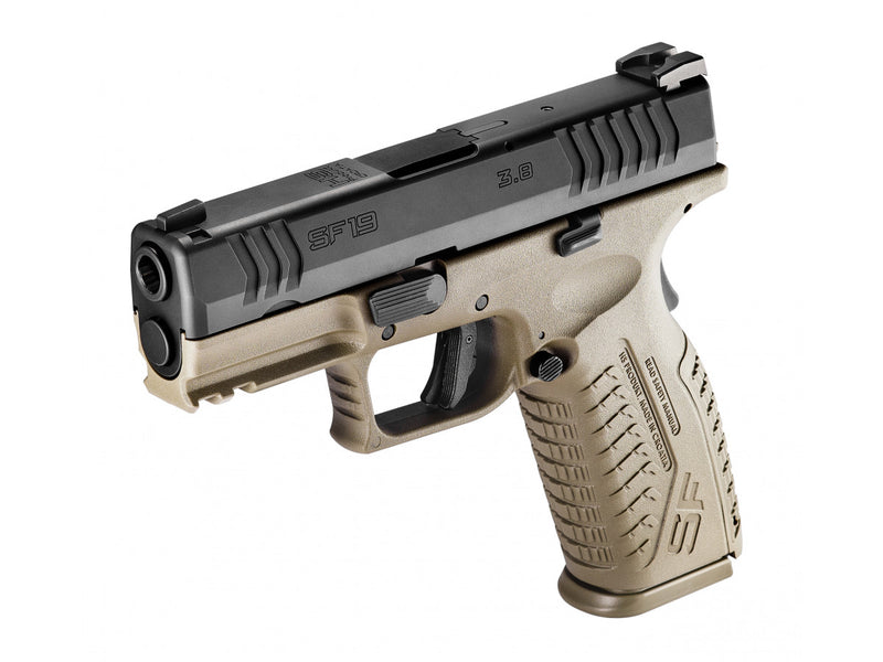 Pistole HS SF19 3.8 FDE, Kal. 9×19 mm