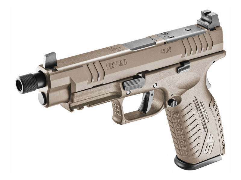Pistole HS SF19 4.5 TB RDR AFDE, Kal. 9×19 mm