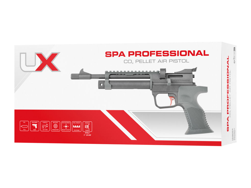Pištoľ CO2 UX SPA Professional, kal. 4,5mm diabolo