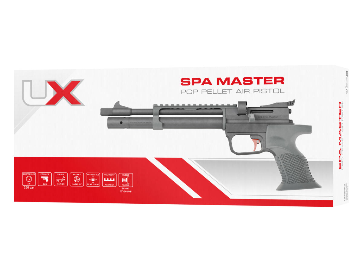 Pištoľ PCP UX SPA Master, kal. 4,5mm diabolo, 16 J