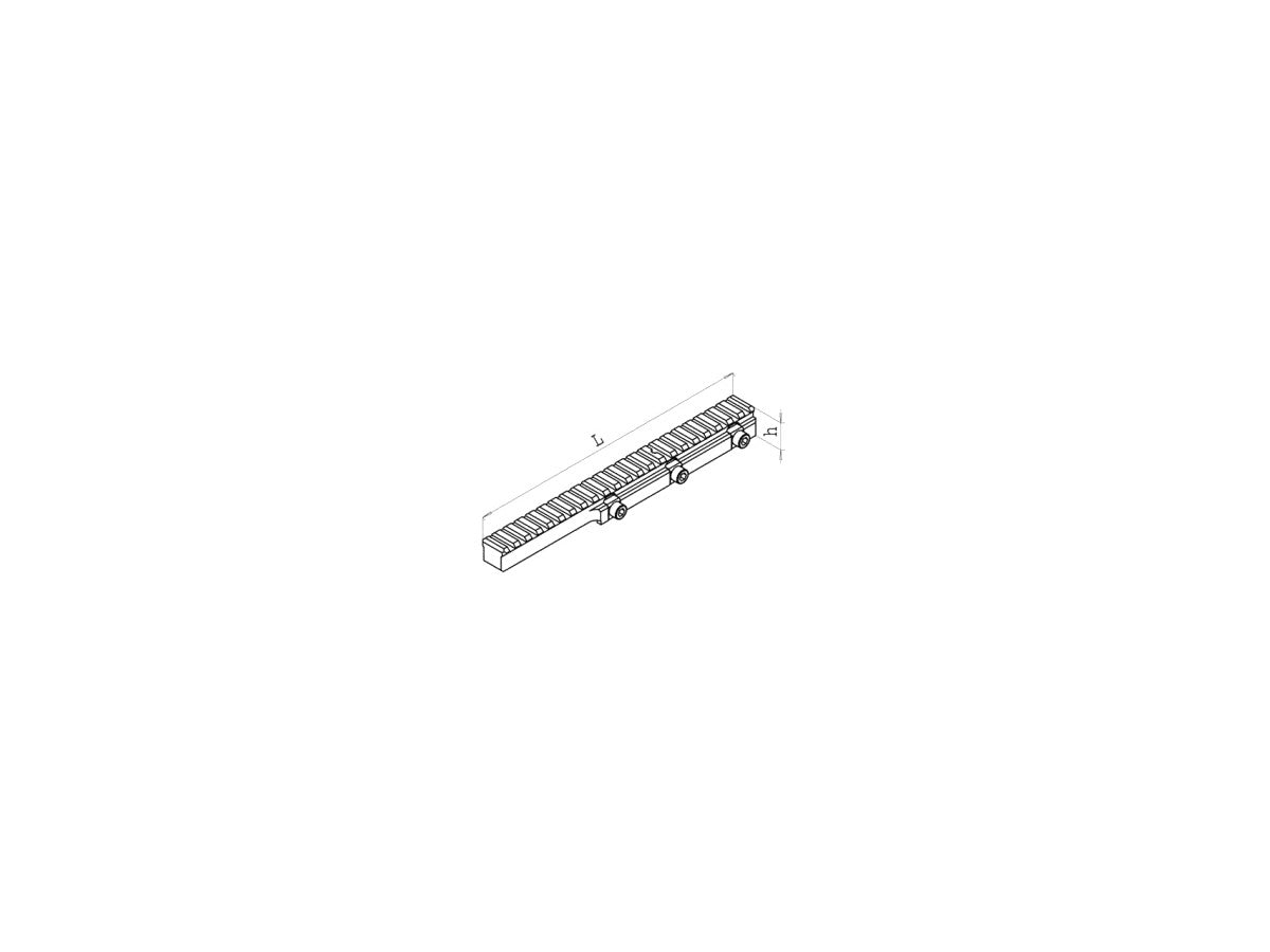 Picatinny interface, removable pre TRG-22/42