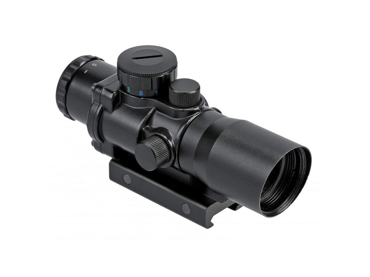 Puškohľad UX RS 4x32, osvetlený, montáž (weaver)