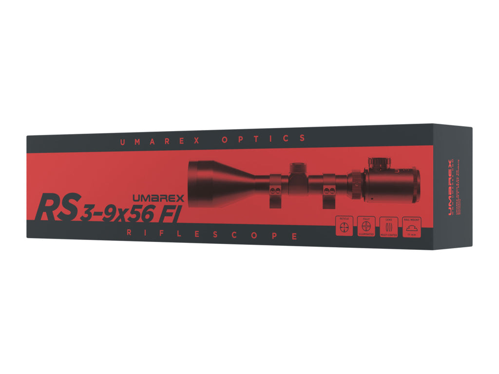 Puškohľad Umarex RS 3-9x56 FI, osvetlený, montáž (11mm)