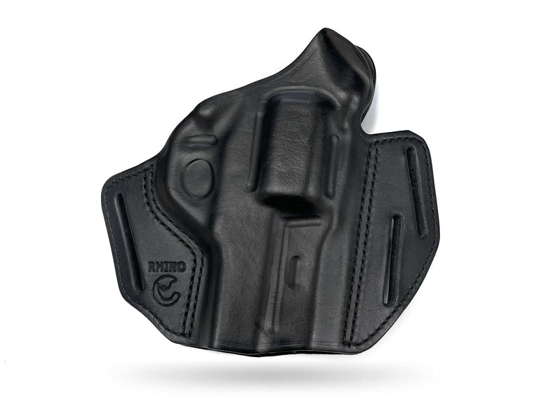 Puzdro Rhino 3" Black Leather