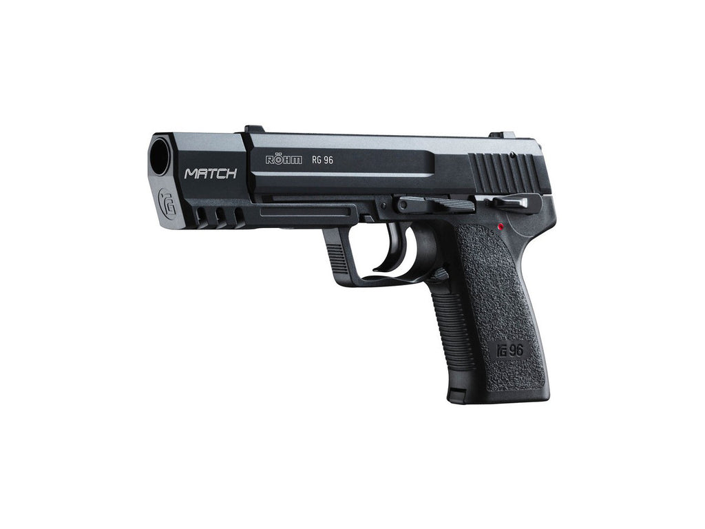 Pištoľ exp. Röhm RG 96 Match, kal. 9mm P.A.K.