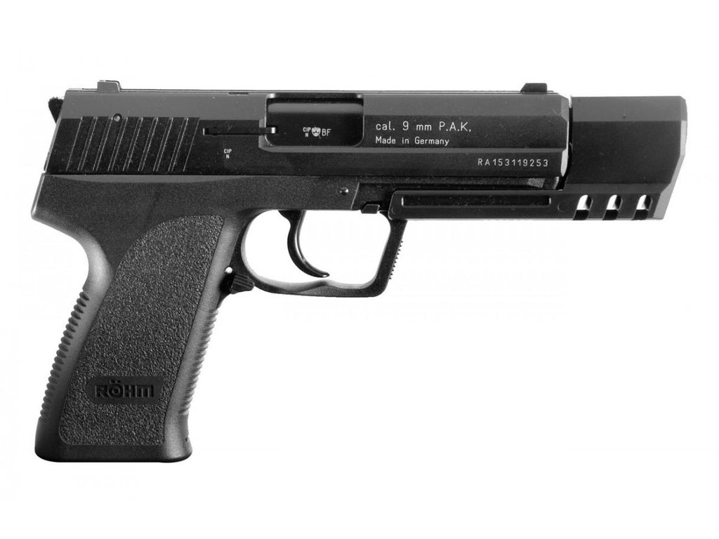 Pištoľ exp. Röhm RG 96 Match, kal. 9mm P.A.K.