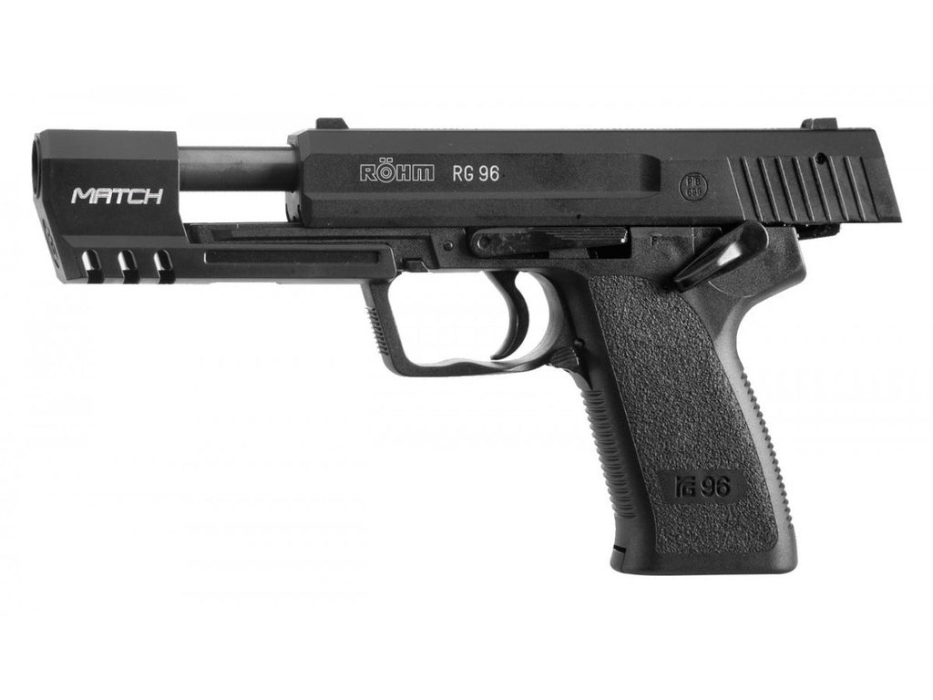 Pištoľ exp. Röhm RG 96 Match, kal. 9mm P.A.K.