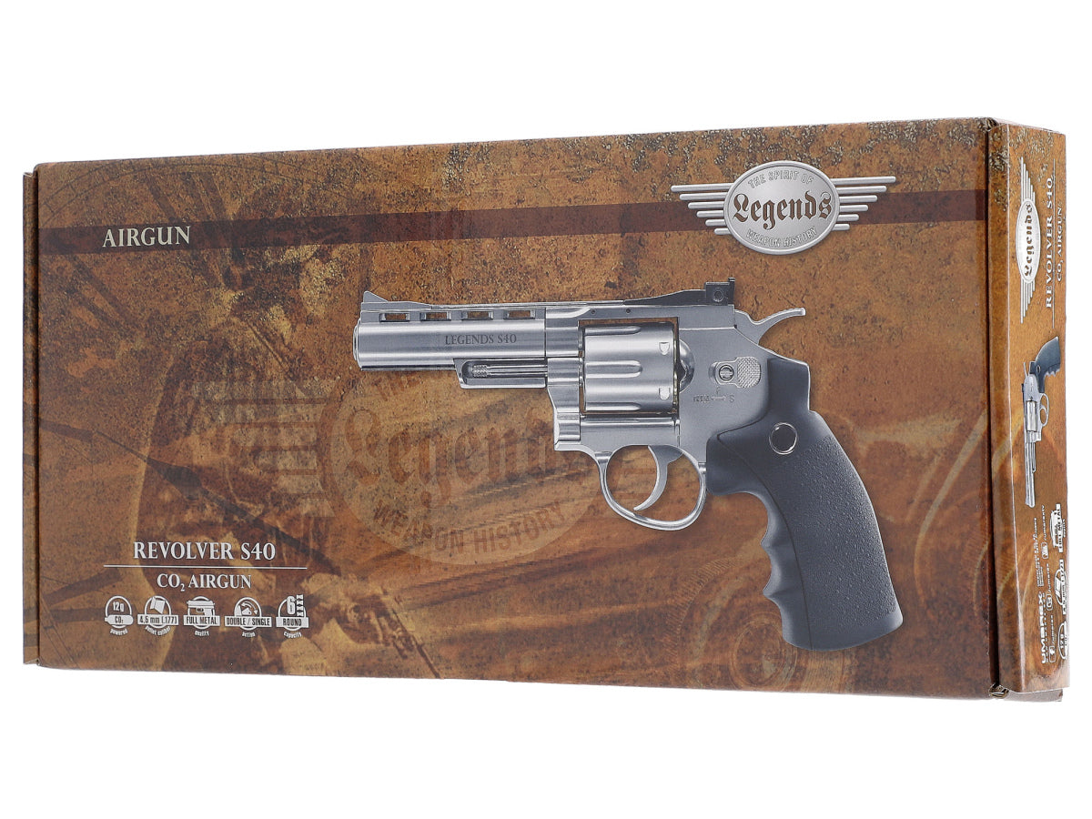Revolver CO2 Legends S40, kal. 4,5mm diab.