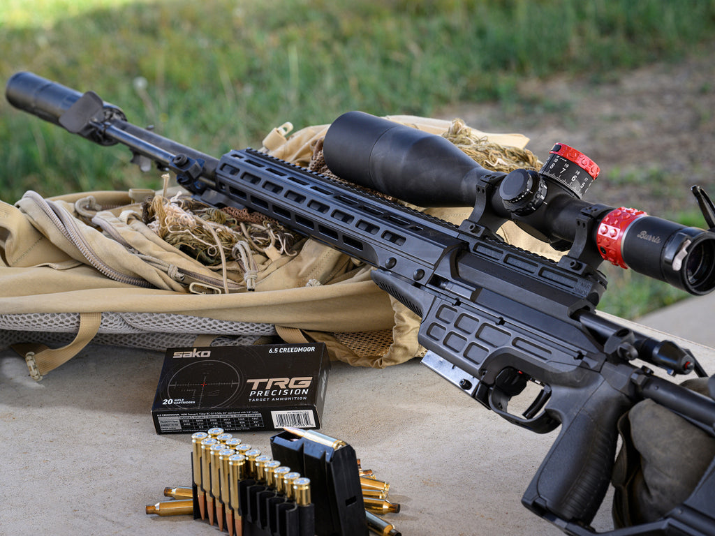 Sako TRG 22 A1, kal. 6,5 Creedmoor, Graphite Black (NS PHO FS 26in MT5/8-24)