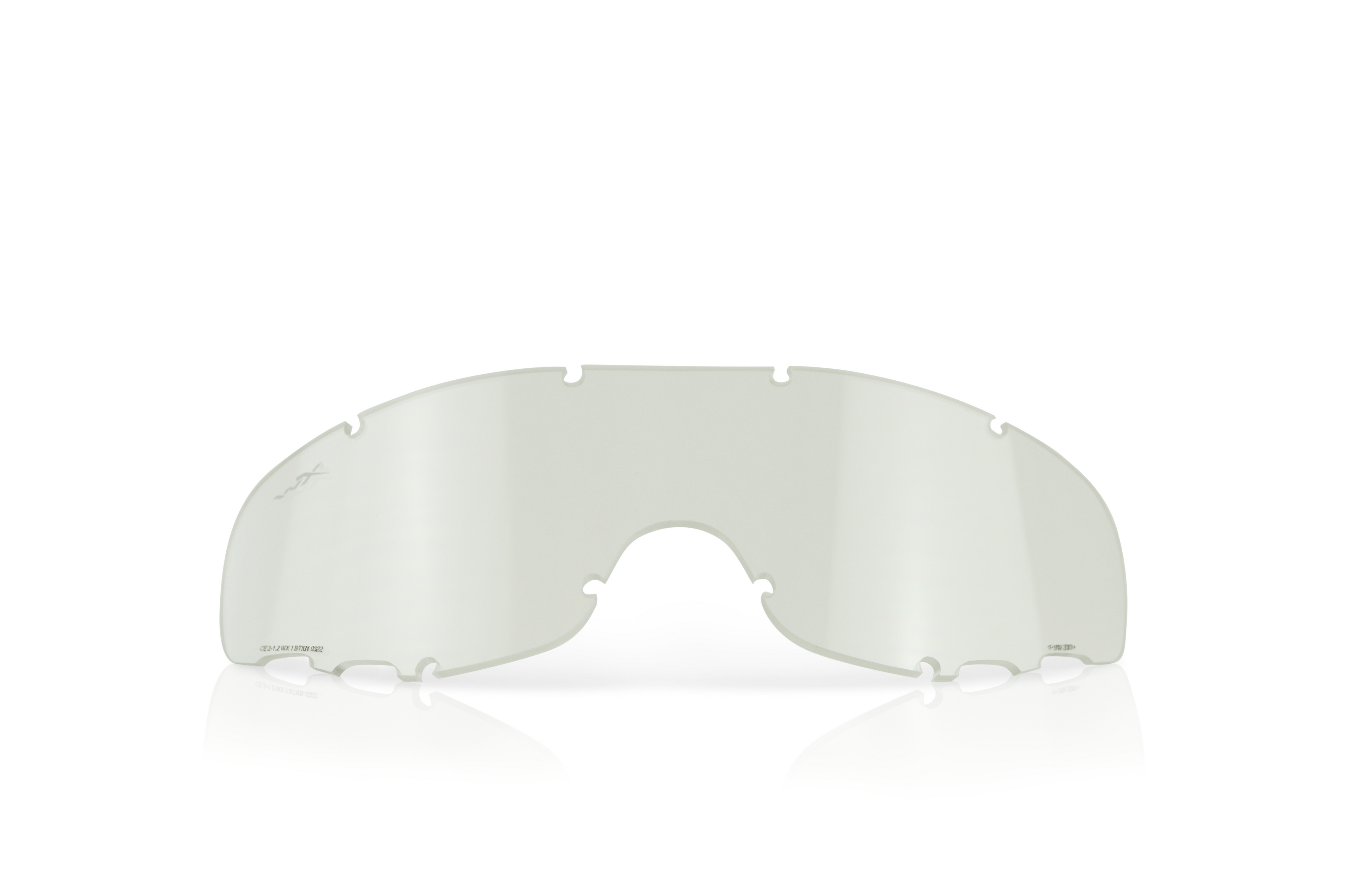Wiley X NERVE — RAS - ARC Rail Clip & Bar - Tan, Rail Attachment System by Wiley X - Tactical Goggles