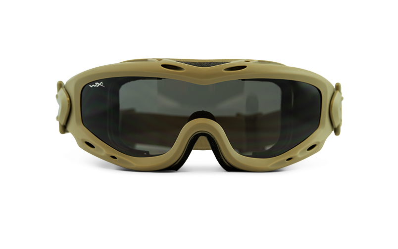 Wiley X SPEAR — Grey + Clear + Light Rust, Matte Tan by Wiley X - Tactical Goggles