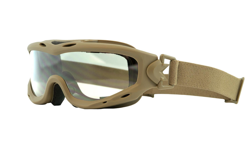 Wiley X SPEAR — Grey + Clear, Matte Tan