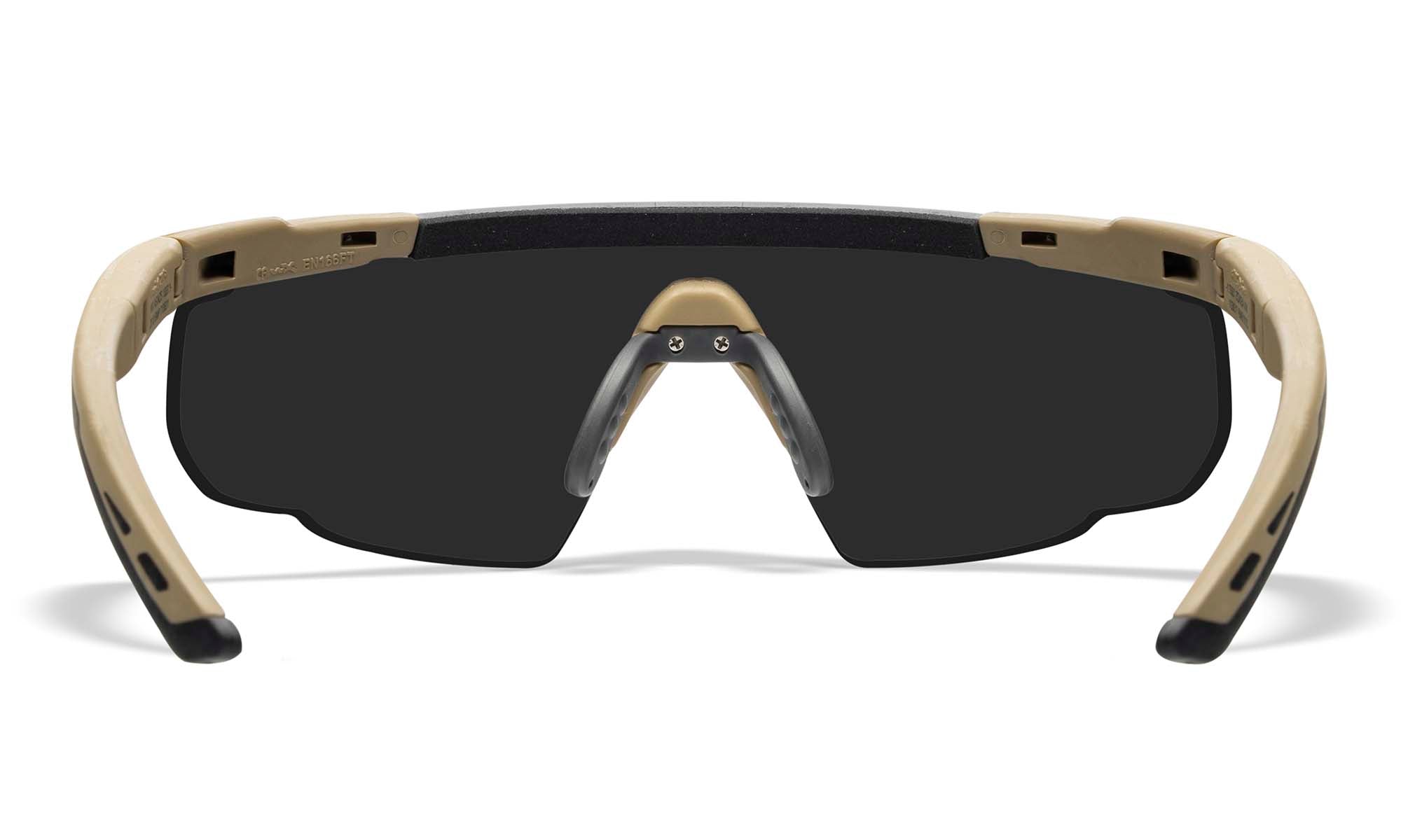 Wiley X SABER ADVANCED — Grey + Clear + Light Rust, Matte Tan