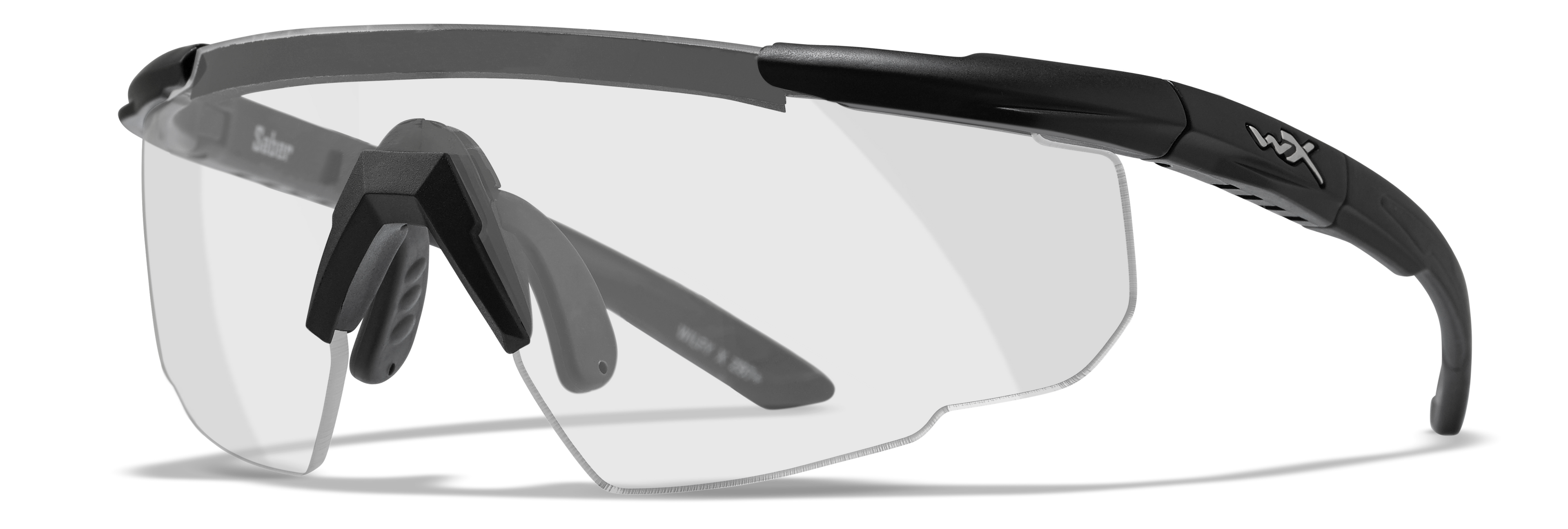Wiley X SABER ADVANCED — Vermillion, Matte Black by Wiley X - Tactical Eyewear - Changeable