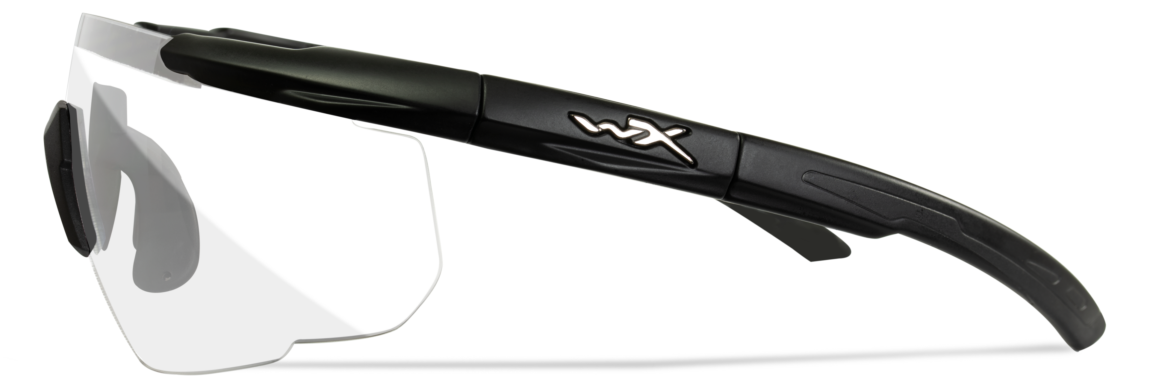 Wiley X SABER ADVANCED — Clear, Matte Black by Wiley X - Tactical Eyewear - Changeable