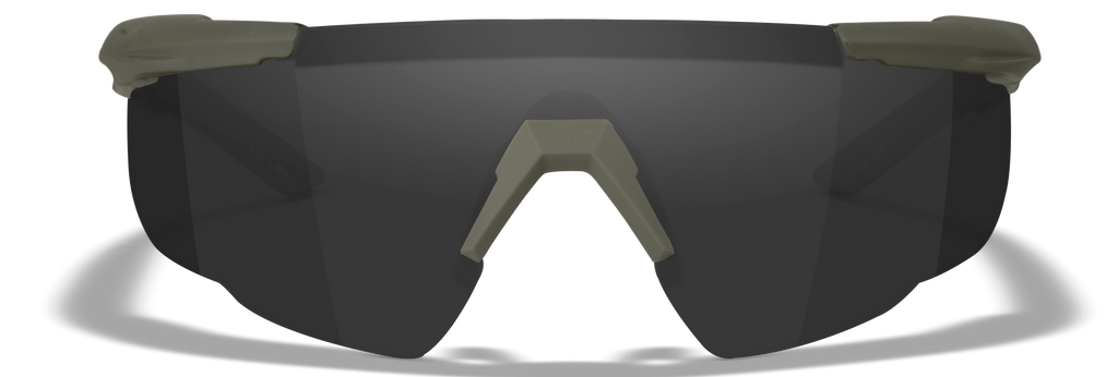 Wiley X SABER ADVANCED — Grey + Clear + Light Rust, Matte Black by Wiley X - Tactical Eyewear - Changeable