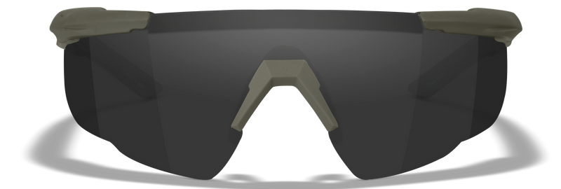 Wiley X SABER ADVANCED — Grey + Clear + Light Rust, Matte Black