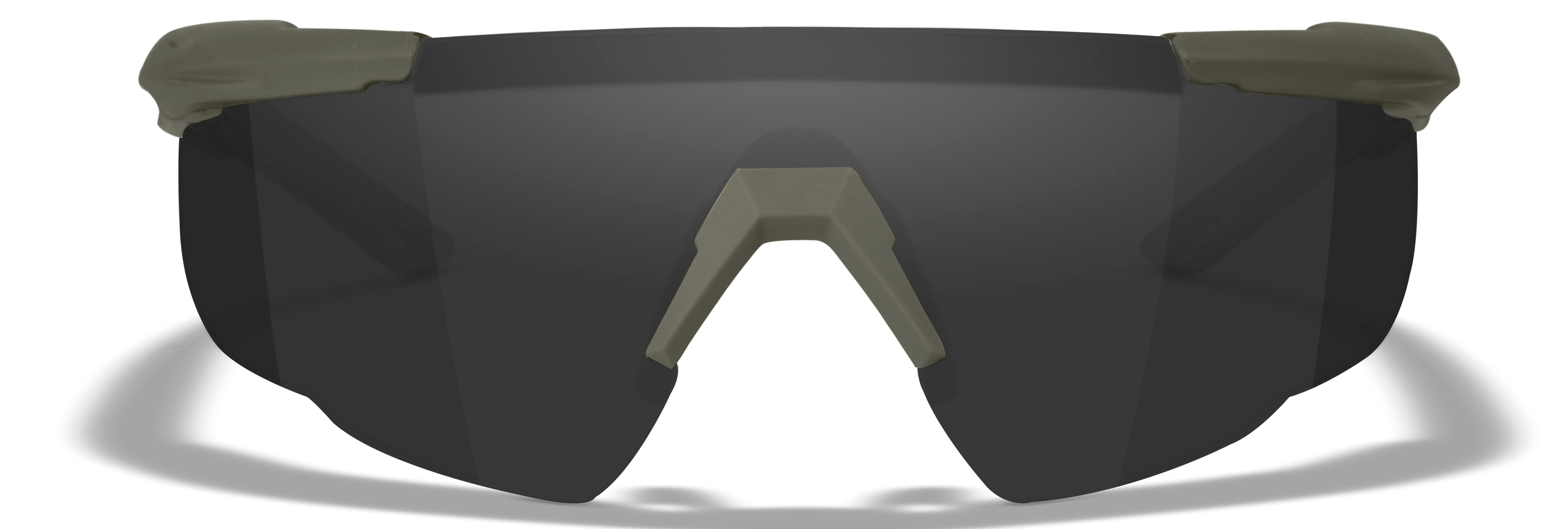 Wiley X SABER ADVANCED — Grey + Clear + Light Rust, OD Green by Wiley X - Tactical Eyewear - Changeable