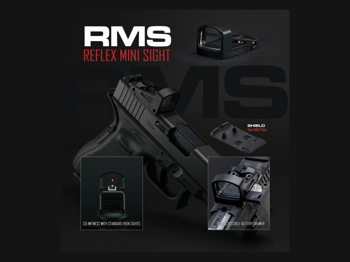 Shield Reflex Mini Sight Draw, 8 MOA, Glass Lens