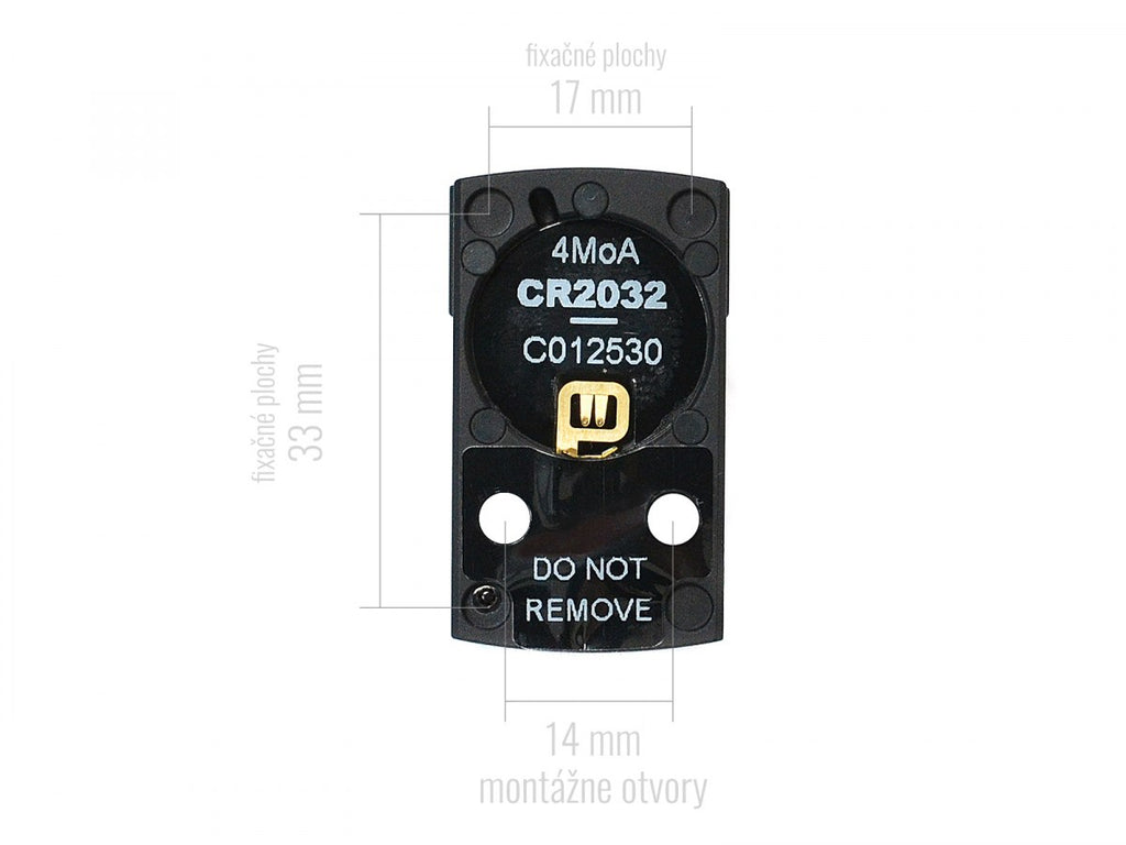 Shield Reflex Mini Sight Draw, 8 MOA, Glass Lens