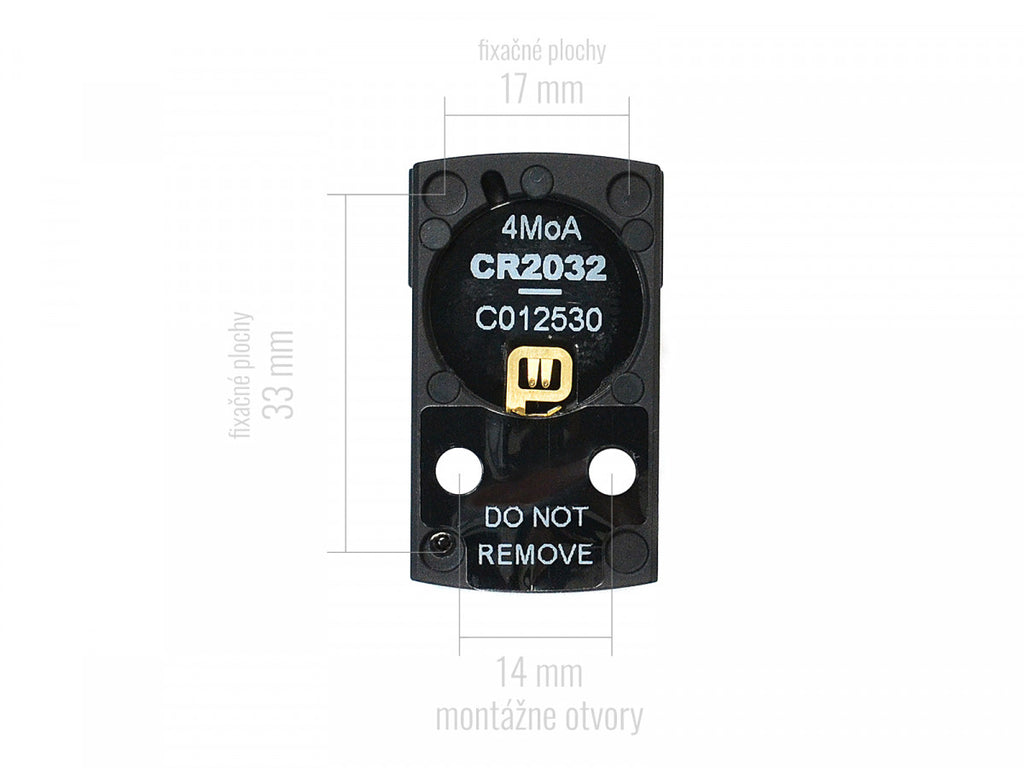 Shield Reflex Mini Sight Compact, 4 MOA, Glass Lens