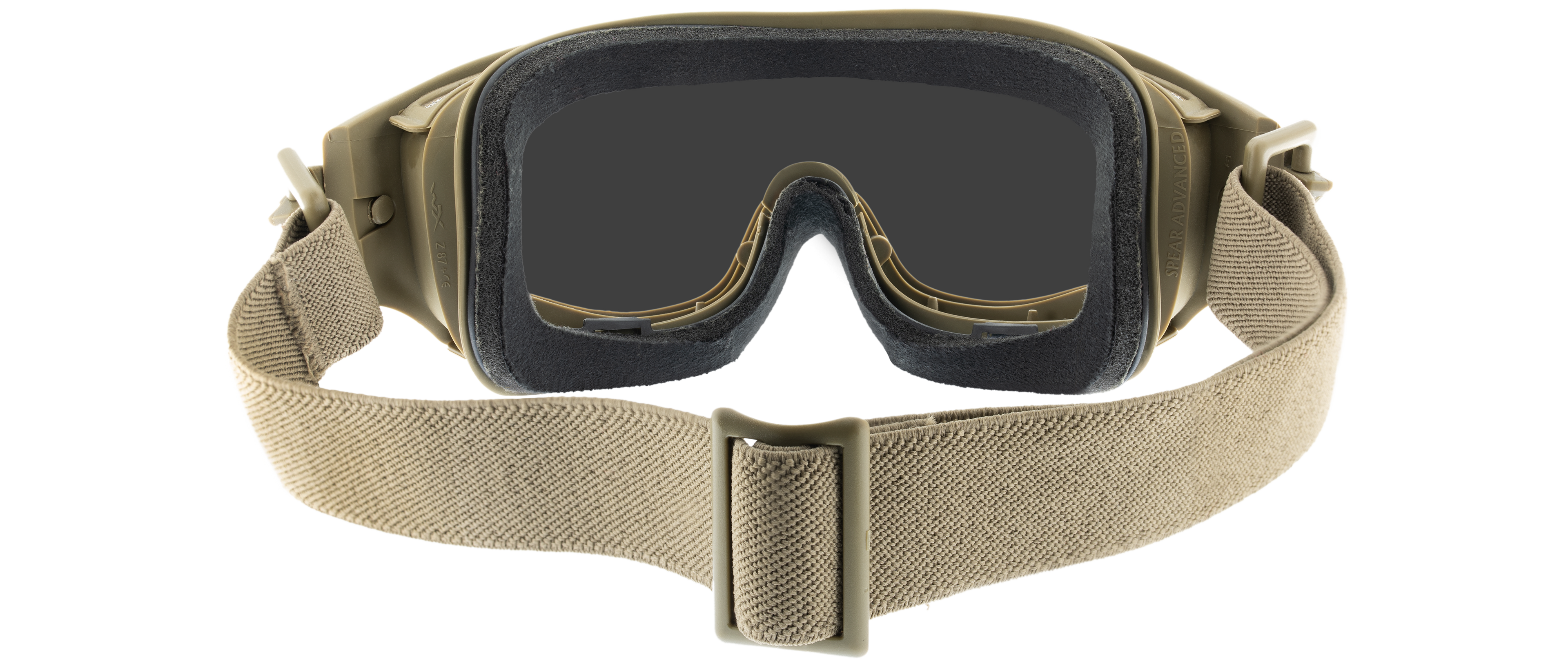 Wiley X SPEAR — Grey + Clear + Light Rust, Matte Tan by Wiley X - Tactical Goggles