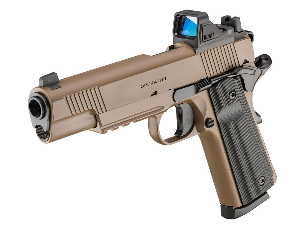 Pištoľ 1911 OPERATOR AOS 5", .45ACP, Coyote