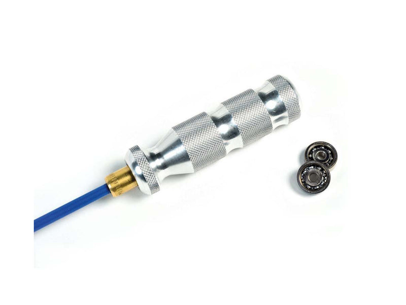 Vyterák oceľový s ložiskami, rifle, pr. 5mm