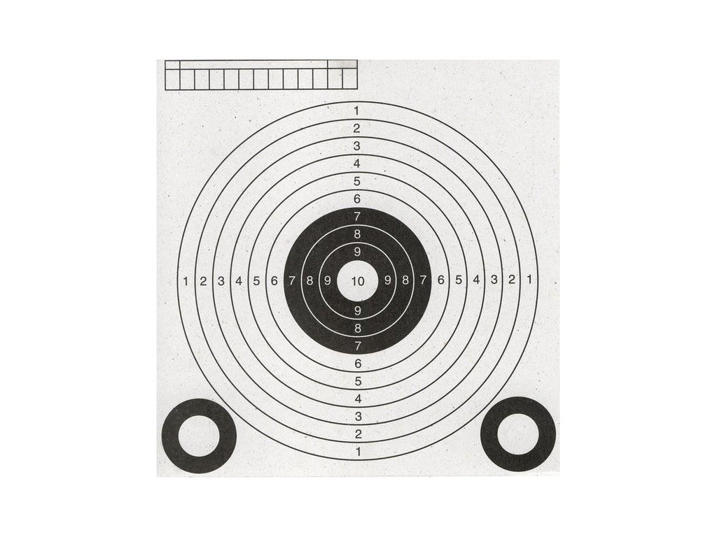 Terče vzduchovkové 138x145mm, 100ks